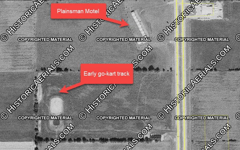 Gold Rush Family Recreation Park - 1973 Aerial